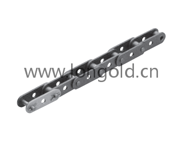 每2節帶GNK1附件免加油自潤滑雙倍節距鏈 每2節帶GNK1附件免加油自潤滑雙倍節距鏈