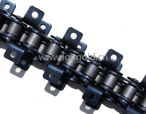 每2節帶K1附件不銹鋼A系列小型輸送鏈 LSC規格 每2節帶K1附件不銹鋼A系列小型輸送鏈 LSC規格