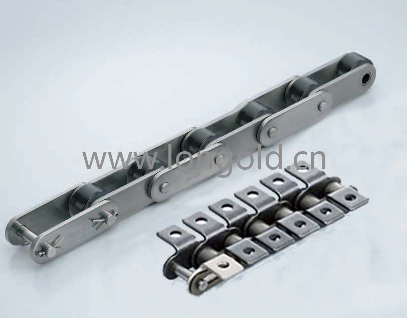 帶K1/K2附件塑料滾子雙倍節距鏈條耐熱KV規格 帶K1/K2附件塑料滾子雙倍節距鏈條耐熱KV規格