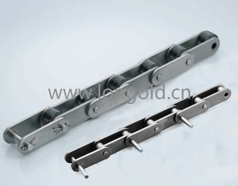 帶加長銷塑料滾子雙倍節距鏈條 低噪音型通用 帶加長銷塑料滾子雙倍節距鏈條 低噪音型通用