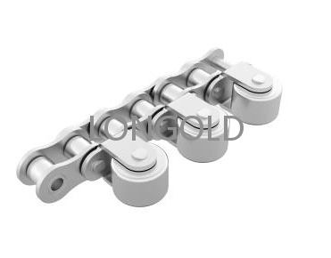 短節距不銹鋼帶導滾輪輸送鏈 短節距不銹鋼帶導滾輪輸送鏈