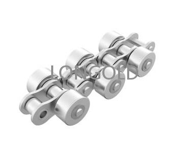 短節距不銹鋼帶側置滾輪輸送鏈 短節距不銹鋼帶側置滾輪輸送鏈