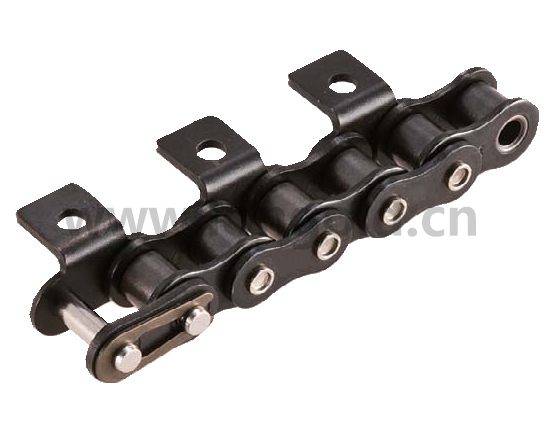免加油自潤滑帶附件B系列小型輸送鏈 免加油自潤滑帶附件B系列小型輸送鏈
