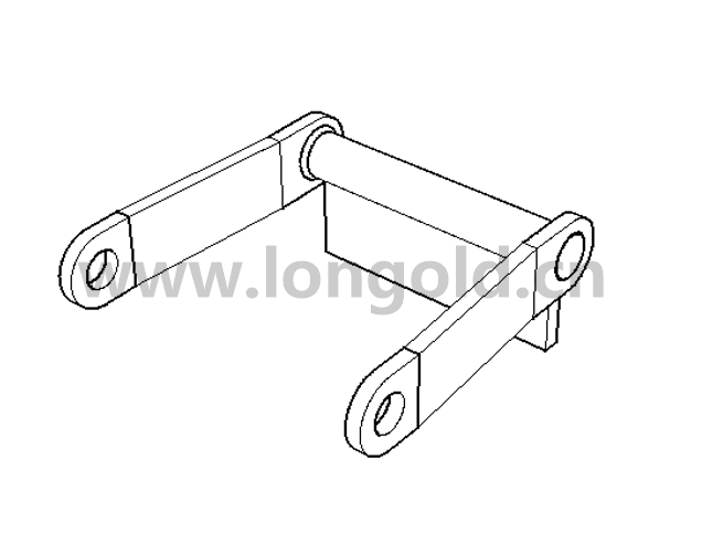 曳引用焊接結構彎板鏈附件 曳引用焊接結構彎板鏈附件