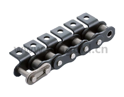 每2節帶A1附件免加油自潤滑A系列小型輸送鏈 每2節帶A1附件免加油自潤滑A系列小型輸送鏈