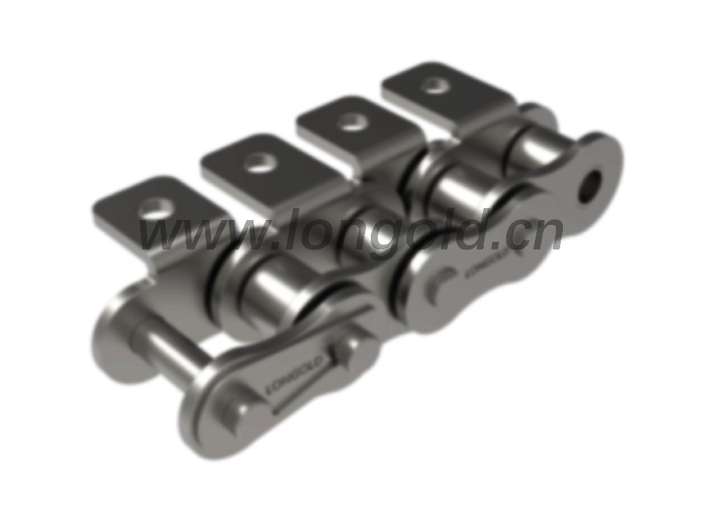 免加油自潤滑帶涂層A1附件A系列小型輸送鏈 免加油自潤滑帶涂層A1附件A系列小型輸送鏈