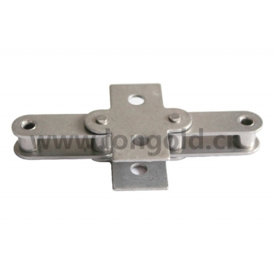 B系列帶SKK型附件不銹鋼雙倍節距鏈 B系列帶SKK型附件不銹鋼雙倍節距鏈